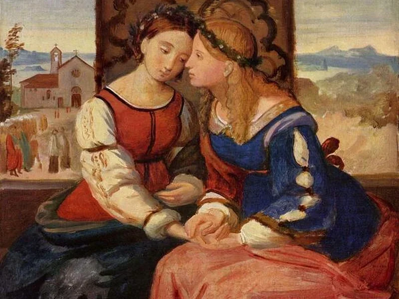 1789-Johann Friedrich Overbeck - Italia e Germania